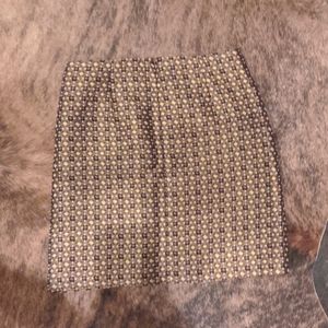 LOFT Patterned Skirt